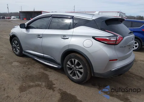 2016 Nissan Murano Platinum/S/Sl/Sv z USA, uszkodzony, nr VIN 5N1AZ2MH1GN142968